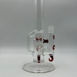 Compass to Beacon 4 Hole in Red Stardust