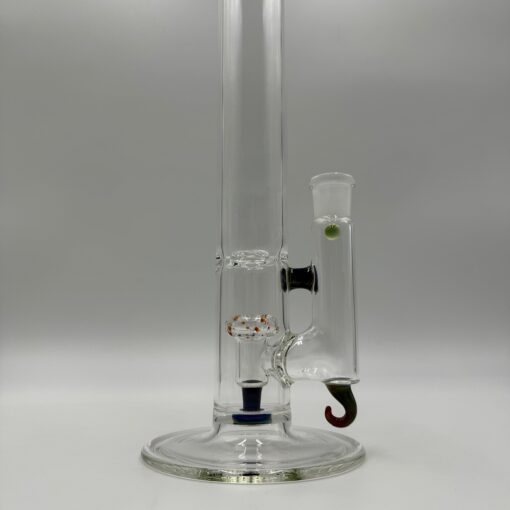 Compass 4 Hole in Blue Amber Purple
