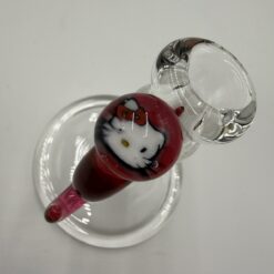 Hook 18mm Small Size Kitty Gold Ruby (2nd)