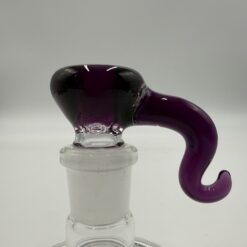 18mm M 4 Hole Gold Amethyst