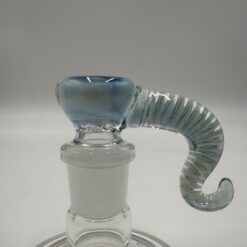 18mm M 4 Hole Ghost & Blue Stardust Spiral