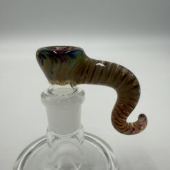 18mm M 4 Hole Gold Amethyst Scurvy Spiral